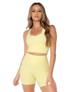 Elite Eleven Aura Bra - Soft Yellow