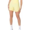 Elite Eleven Aura Scrunch Shorts - Soft Yellow