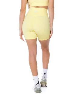 Elite Eleven Aura Scrunch Shorts - Soft Yellow -Fit Style Shop soft.yellow.2s 20
