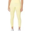 Elite Eleven 7/8 Aura Scrunch Leggings - Soft Yellow