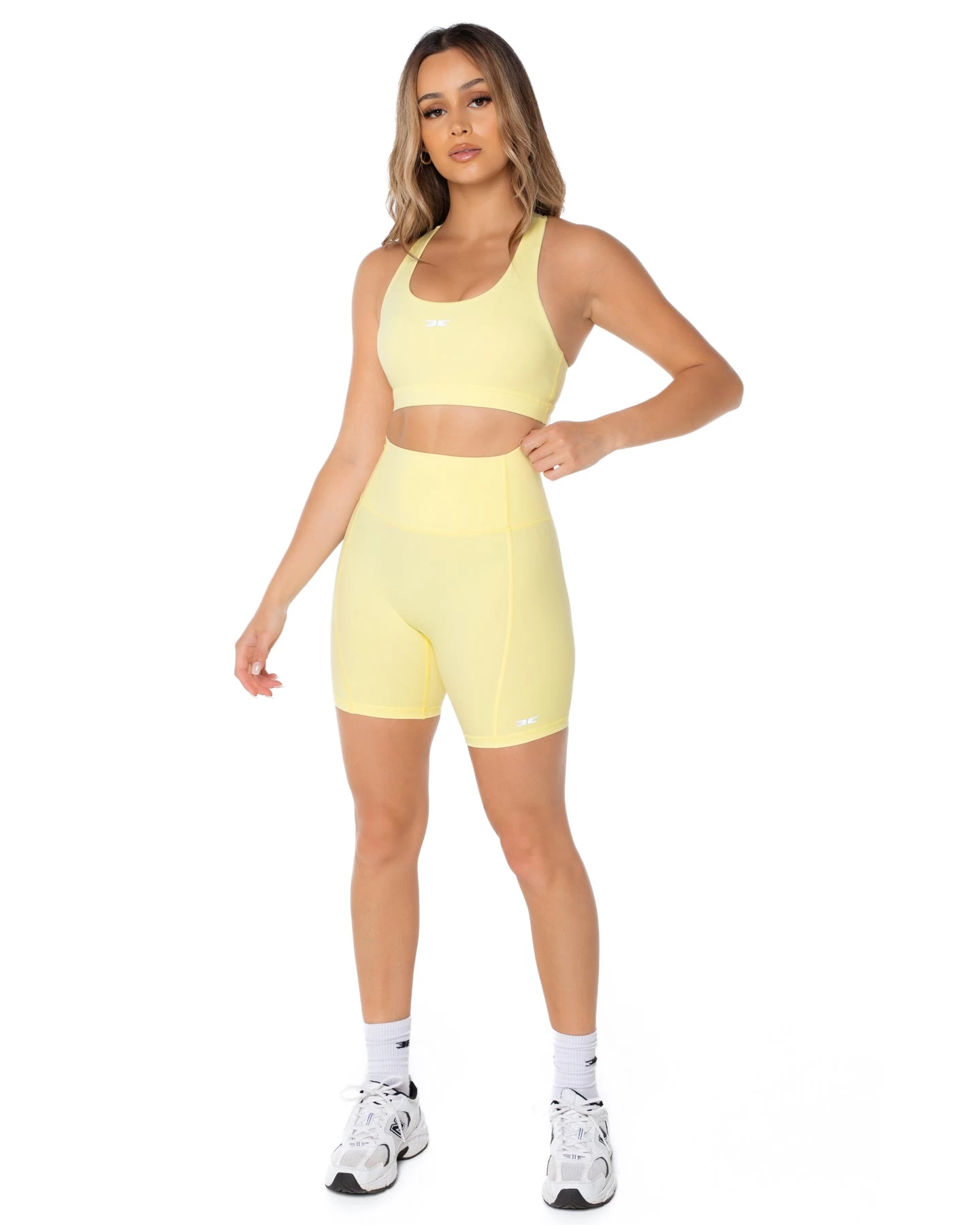 Elite Eleven Curve Shorts - Soft Yellow 2 Elite Eleven Curve Shorts - Soft Yellow - Image 2