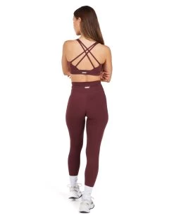 Elite Eleven Cross Over Leggings - Decadent Chocolate 6 Elite Eleven Cross Over Leggings - Decadent Chocolate -Fit Style Shop spring.aura 11