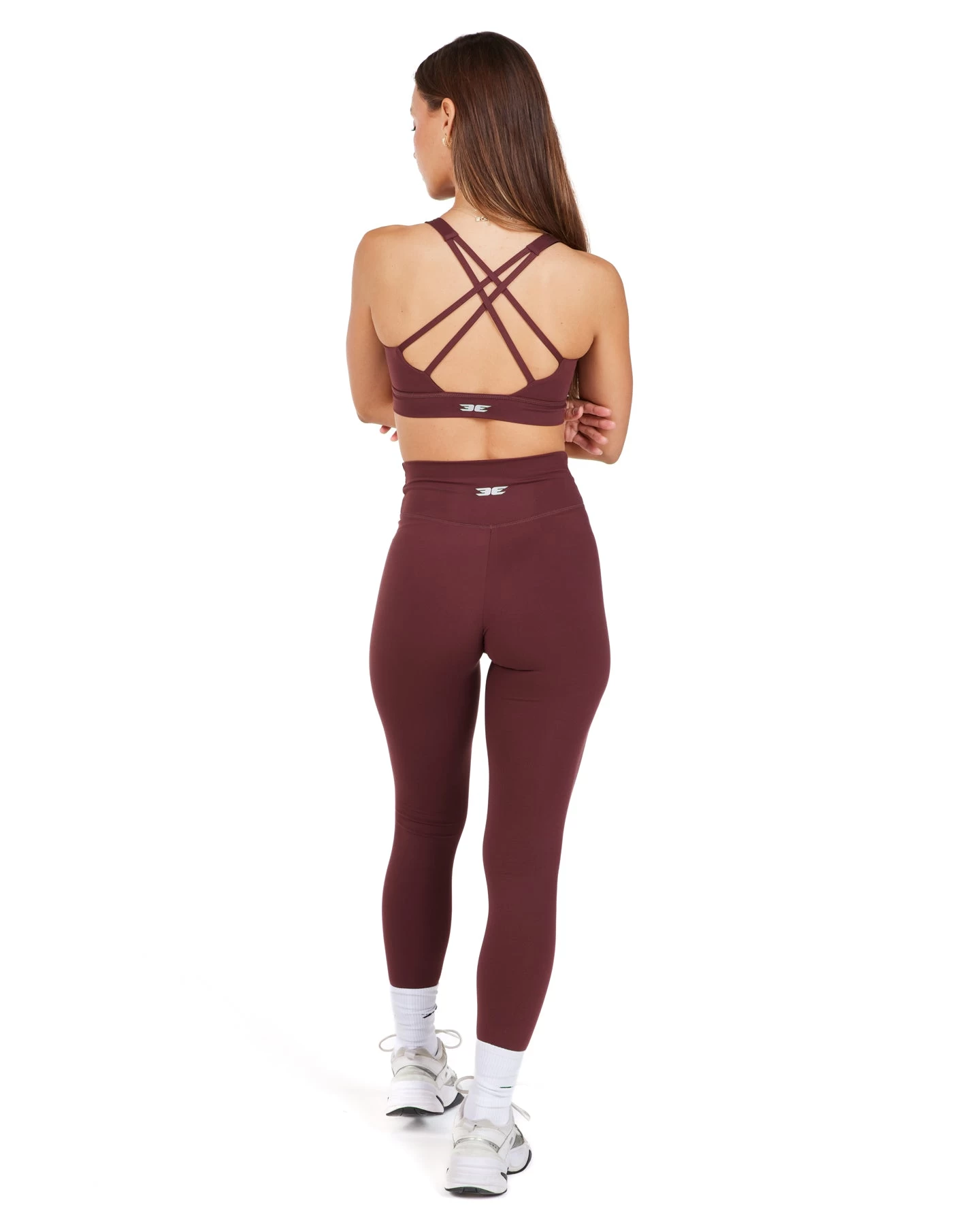 Elite Eleven Cross Over Leggings - Decadent Chocolate 3 Elite Eleven Cross Over Leggings - Decadent Chocolate - Image 3