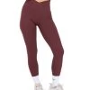 Elite Eleven Cross Over Leggings - Decadent Chocolate