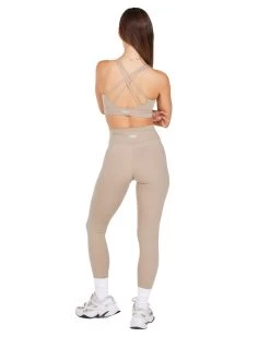 Elite Eleven Cross Over Leggings - Vintage Khaki -Fit Style Shop spring.aura 31