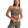 Elite Eleven Aura Support Bra - Dusty Khaki