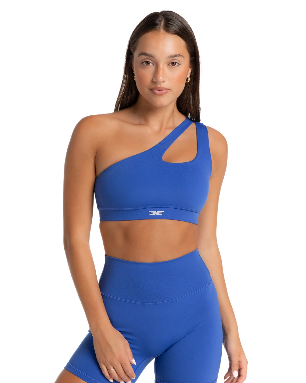 Elite Eleven Asymmetric Bra - Electric Blue 1 Elite Eleven Asymmetric Bra - Electric Blue