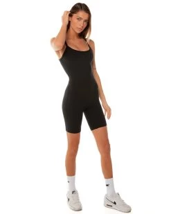 Elite Eleven EE Biker Unitard - Black 9 Elite Eleven EE Biker Unitard - Black -Fit Style Shop unitard.biker